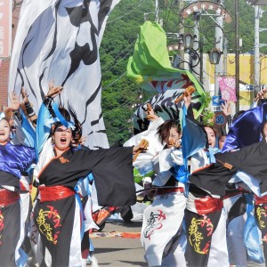 よさこい大会。今朝まで一生懸命練習して、大会を迎えました。今まで練習の成果を十分に発揮して、そして結果は・・・・。