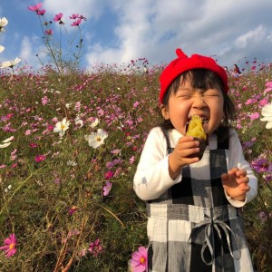 まさしく、花より芋!!