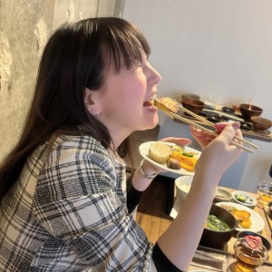 仲良しメンバーと至福のランチタイムにて〜