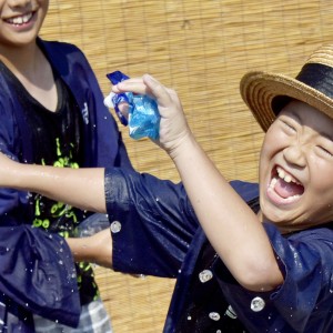 夏祭りの日 暑さも何のその