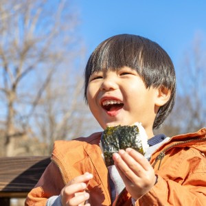お外で食べるとさらにおいしい