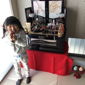 孫が成長し、動作が、可愛いい