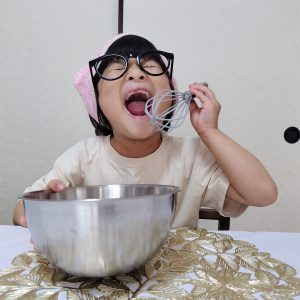 料理好きでいつも手伝ってくれます