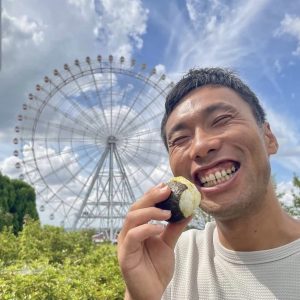 いつも1番美味しそうに食べてくれる夫。お米が大好物です